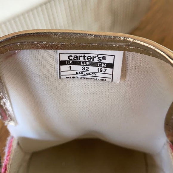 Carter’s girl sparkle shoes - Picture 6 of 11